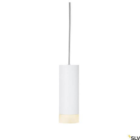 Astina pendel QPAR51 hvid hængende med et moderne design og stilfuld, neutral farve.