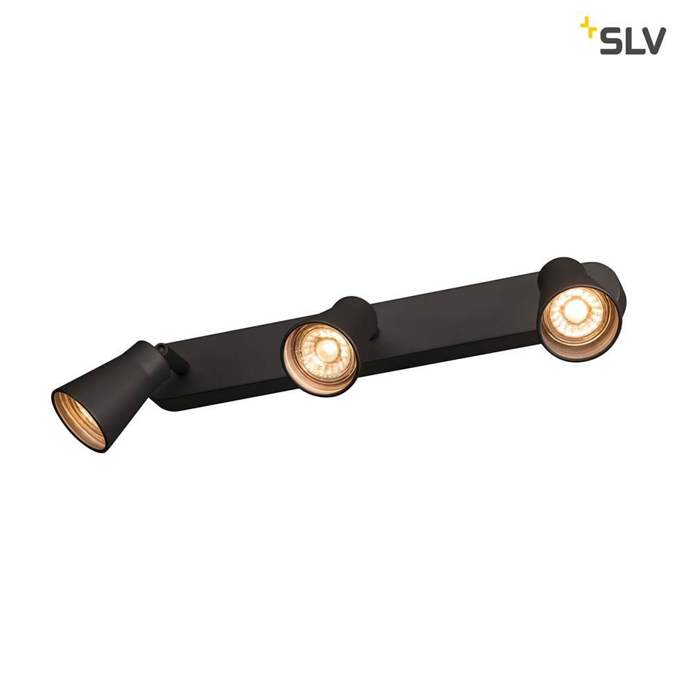 Avo Luz de superficie triple negra