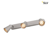 Avo Luz triple de superficie plata