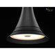 Bato 35 LED Pendelleuchte Schwarz - elegante Pendelleuchte in Schwarz mit integriertem Licht.