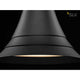Bato 35 LED Pendelleuchte Schwarz - elegante schwarze Pendelleuchte mit modernem Design und integrierten LED Lichtquellen.