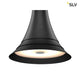 Bato 35 LED Pendelleuchte Schwarz mit modernem Design und integrierten LED-Lichtquellen.
