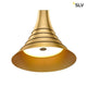 Bato 45 LED Pendelleuchte Messing - elegante Pendelleuchte mit goldener Oberfläche und integriertem LED-Licht