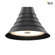 Bato 45 LED Pendelleuchte Schwarz - moderne, elegante Pendelleuchte mit integriertem LED Licht.