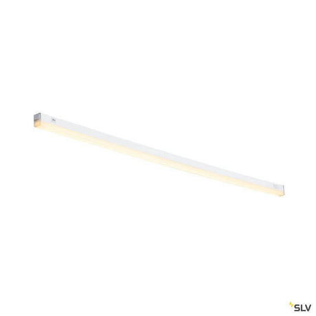 Batten LED Lichtbalken in Weiß, ideal für Decken- und Wandmontage mit hochwertiger Lichtqualität.
