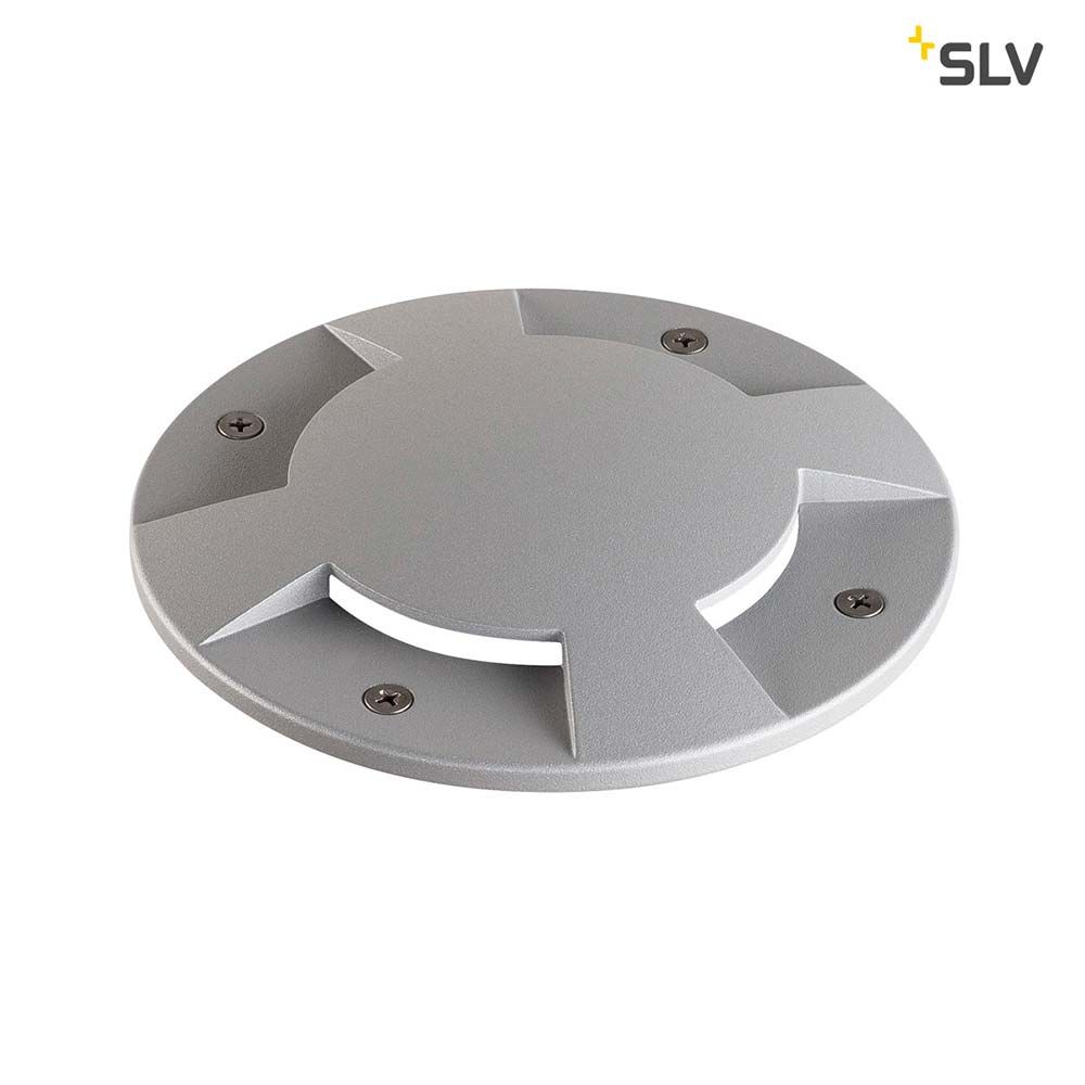 Big Plot tapa 4 salidas gris plata