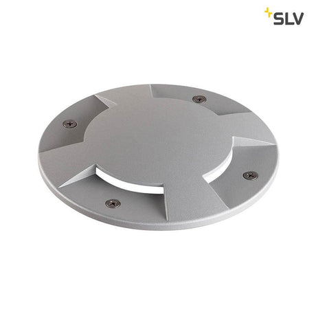 Big Plot Abdeckung 4 Auslässe Silbergrau für BIG PLOT Leuchten, Aluminium, moderne Abdeckung