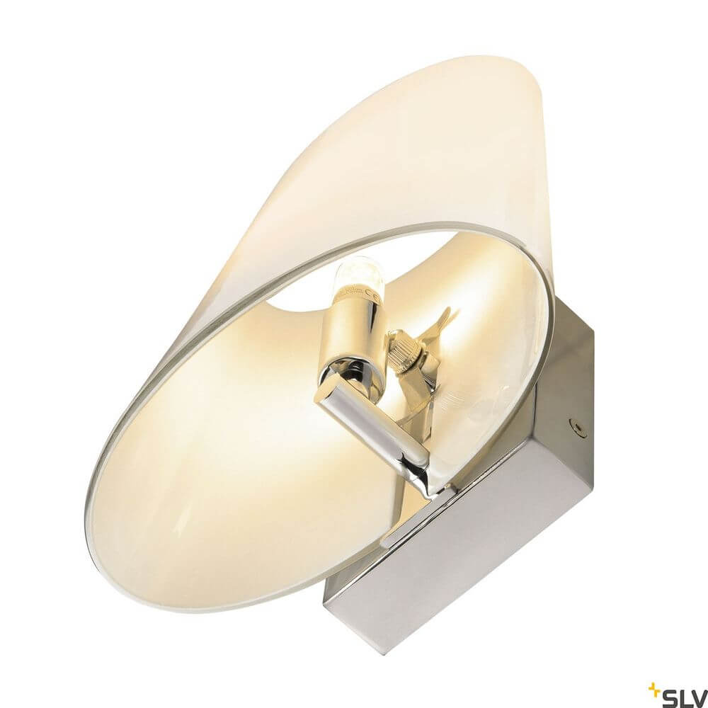 Coupa Wandlampe Qt14 Chrom, Weiß mit modernem Design und eleganten Materialien, ideal für stilvolle Beleuchtung.
