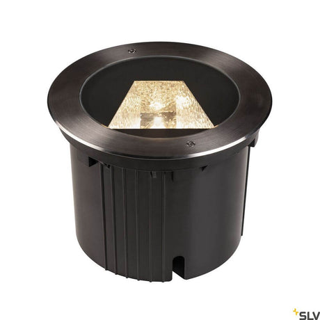 Dasar 270 3000K Round Asymmetrical IP67 elegant and robust recessed luminaire design by SLV.
