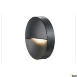 Downunder Out LED Round LED Wall Installation Lampad Antracite 3000K