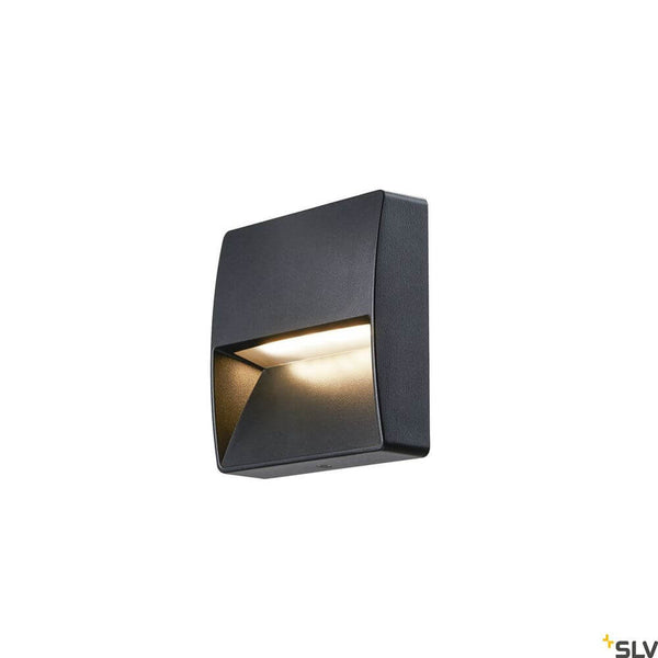Downunder Out Square Wall Installatielamp LED Anthracite 3000K