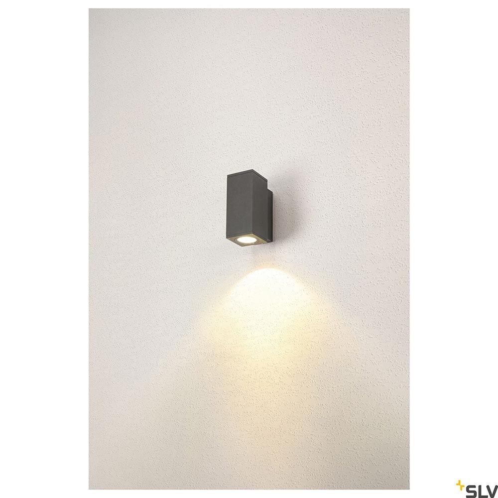 Lampada da sposa a parete a led Enola IP65 Antracite