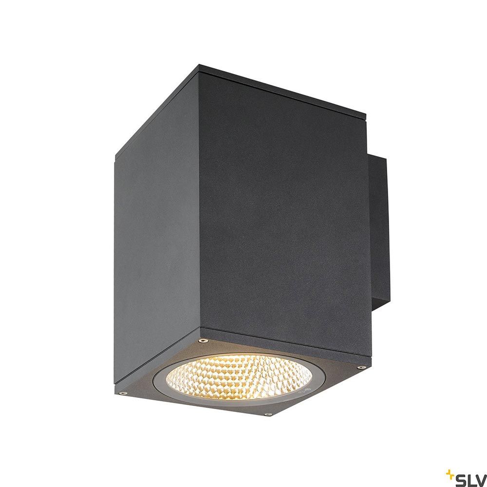 Enola LED Wandaufbauleuchte Square IP65 Anthrazit