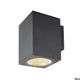 Enola LED Wandaufbauleuchte Square IP65 Anthrazit mit modernem Design und leistungsstarker LED-Technologie.