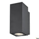 Enola LED Wandaufbauleuchte Square IP65 Anthrazit in modernem Design mit leistungsstarker LED.