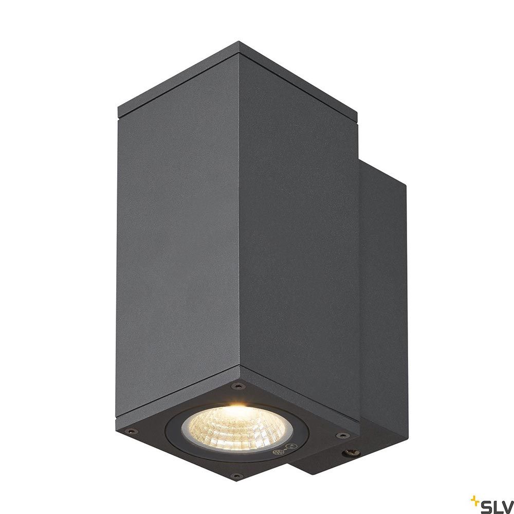 ENOLA LED MUR MURS BRIDAL lampe carrée IP65 anthracite