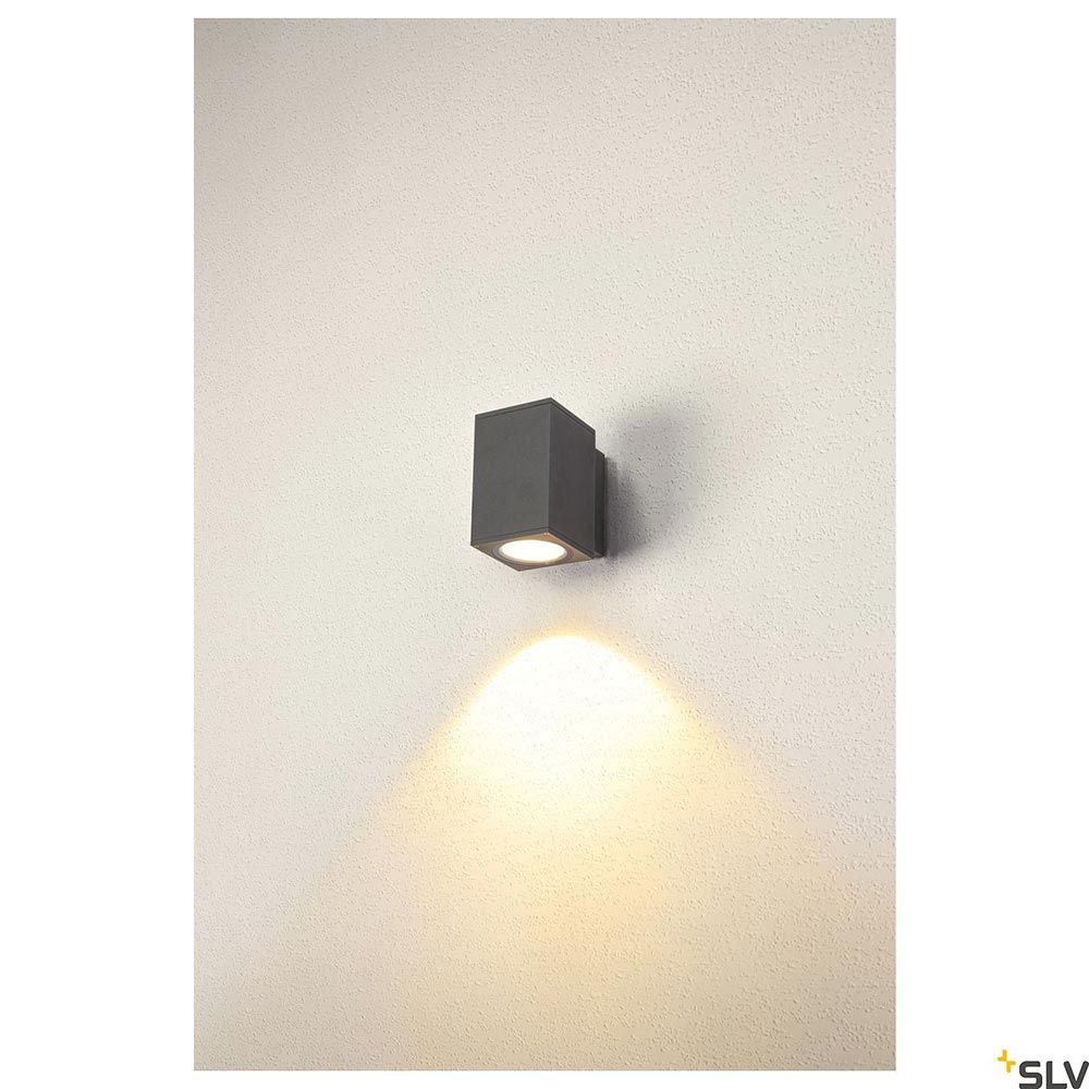 Enola LED wall light Square IP65 Anthracite