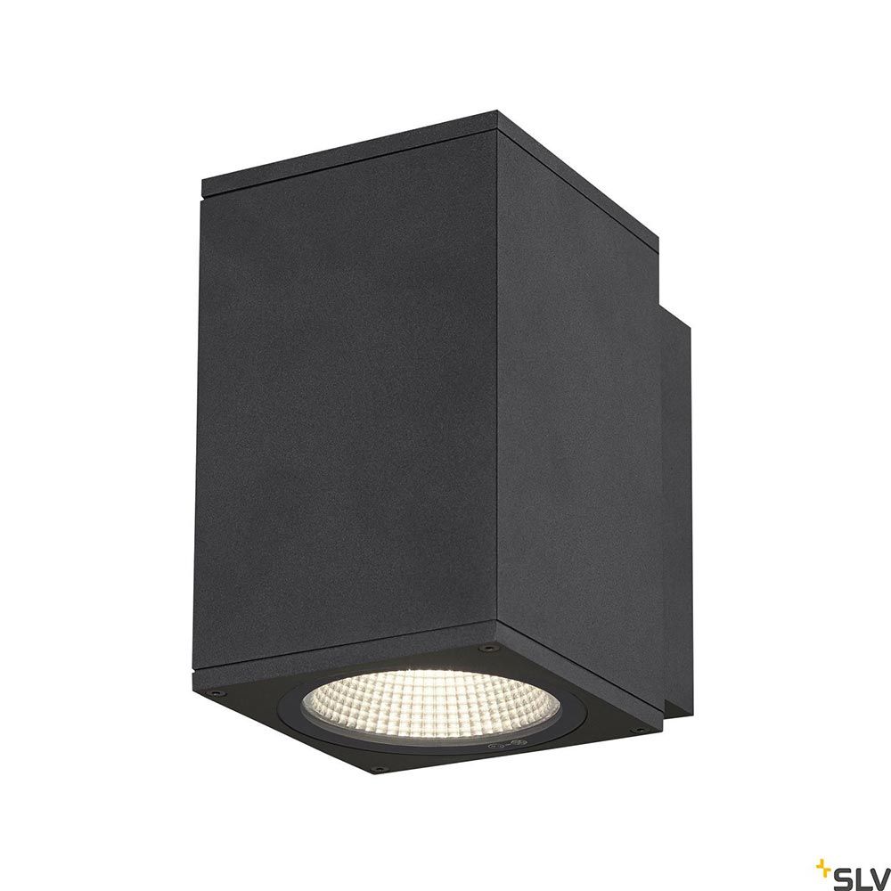 Enola LED Wandaufbauleuchte Square IP65 Anthrazit