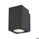 Enola LED Wandaufbauleuchte Square IP65 Anthrazit in puristisch eleganter Form mit leistungsstarkem LED.