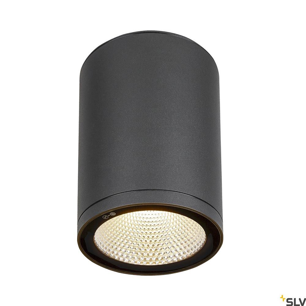 Enola pyöreä LED -kattovalaisu CCT -ulkona
