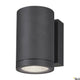 Enola Single Outdoor LED Wandaufbauleuchte CCT Anthrazit Round