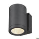Enola Single Outdoor LED Wandaufbauleuchte CCT Anthrazit Round