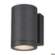 Enola Single Outdoor LED Wandaufbauleuchte CCT Anthrazit Round