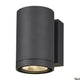Enola Single Outdoor LED Wandaufbauleuchte CCT Anthrazit Round