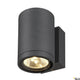 Enola Single Outdoor LED Wandaufbauleuchte CCT Anthrazit Round