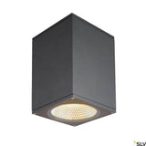 Enola Square Outdoor LED Deckenaufbauleuchte Anthrazit CCT
