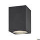 Enola Square Outdoor LED Deckenaufbauleuchte Anthrazit CCT in modernem Design mit leistungsstarken LEDs.