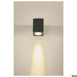 Enola Square Outdoor LED Deckenaufbauleuchte Anthrazit CCT