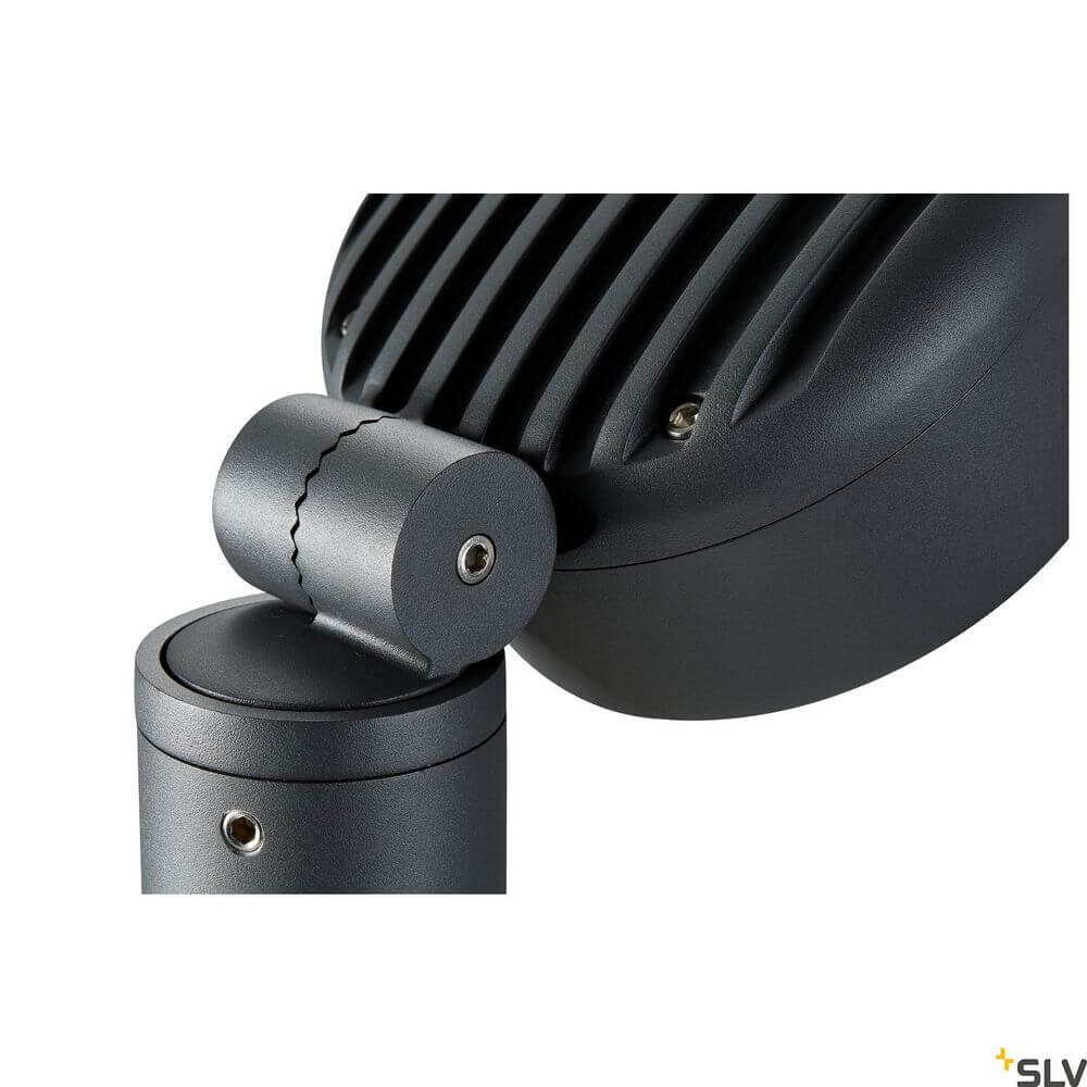 Eskina 80 Pole Fl 3000/4000K Anthrazit IP65 Detailaufnahme des Designs und der Funktionalität