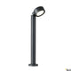 Eskina 80 Pole Fl 3000/4000K Anthrazit IP65: elegante Außenbeleuchtung mit modernen Linien.
