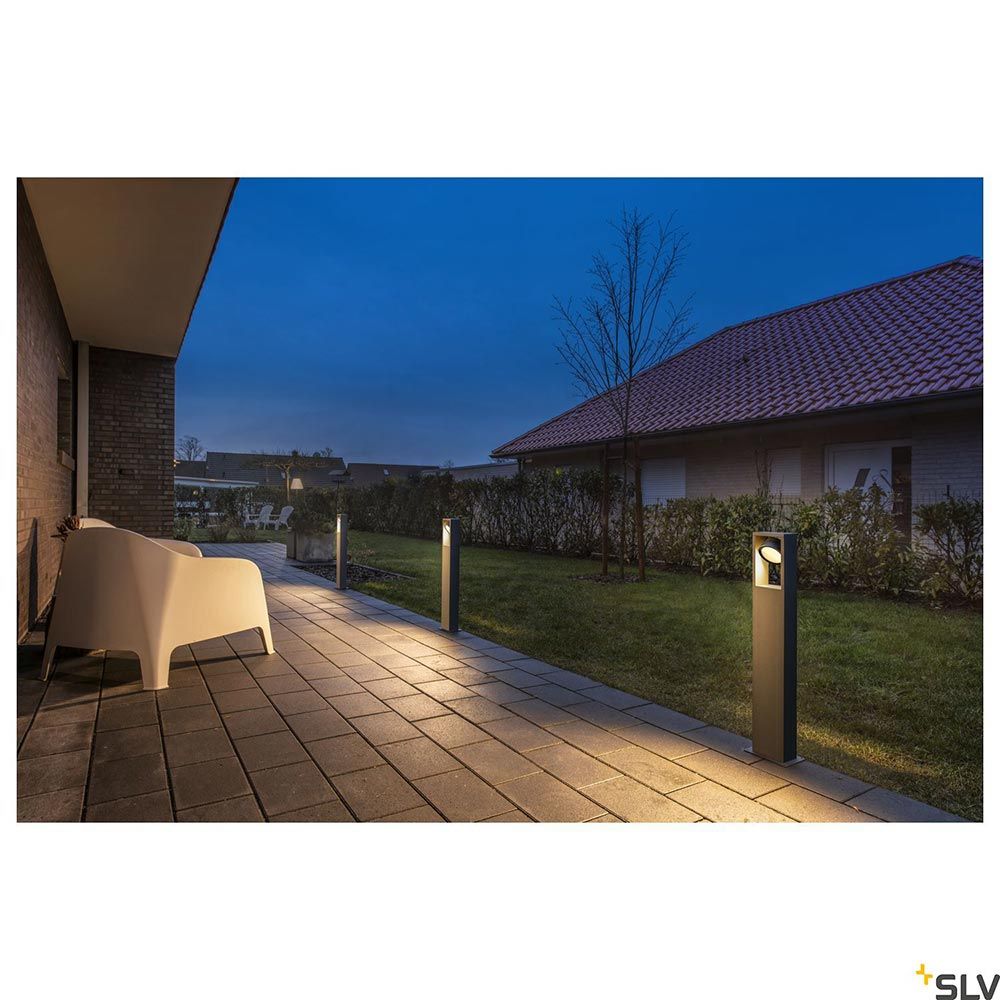 Eskina LED bollard light single frame IP65 CCT