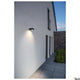 Eskina LED Wandaufbauleuchte Frame Outdoor CCT an einer Hauswand mit elegantem grau und modernem Design.