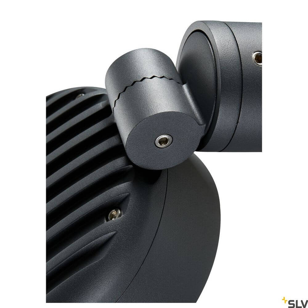 Eskina Spot Cw 3000-4000K Anthrazit IP6 Detailansicht des Schwenkmechanismus