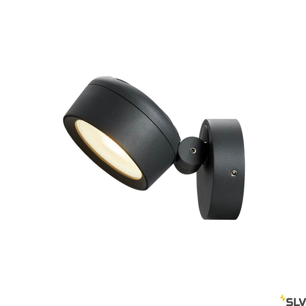 Eskina Spot Cw 3000-4000K Anthrazit IP6 - elegante Wandlampe in Anthrazit für modernes Lichtdesign.