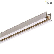 Rail encastrée Eutrac triphasée blanc 2 m en aluminium pour système haute tension