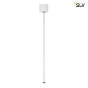 Weiße Pendelabhängung 60cm für 3-Phasen-Schiene, Frontalansicht