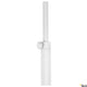 Fenda Bow Basis E27 Bogenlampe Weiß (ohne Schirm) in elegantem Design, mit massiver Bodenplatte und verstellbarem Bogenarm.