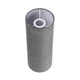Fenda Round Leuchtenschirm Grau Ø 15cm in grau mit 150 mm Durchmesser und 400 mm Höhe, ideal für Lampen.