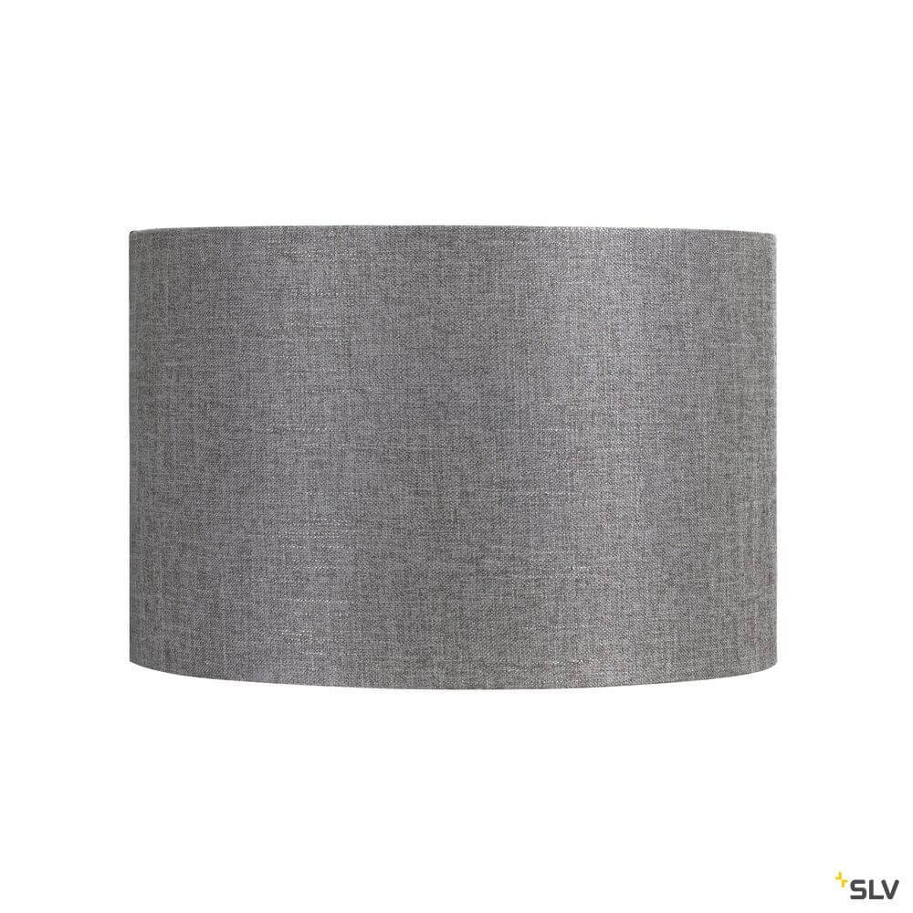 Fenda Round Leuchtenschirm Grau - eleganter grauer Leuchtenschirm für stilvolle Raumgestaltung.