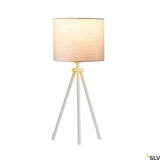 Fenda Table Lamp Fode a tre gamba E27 White (senza ombrello)