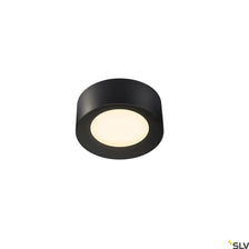 Fera 25 CL LED Deckenaufbaulampe Dali Schwarz, runde SLV Deckenleuchte mit neutralweißem Licht und 1650 Lumen