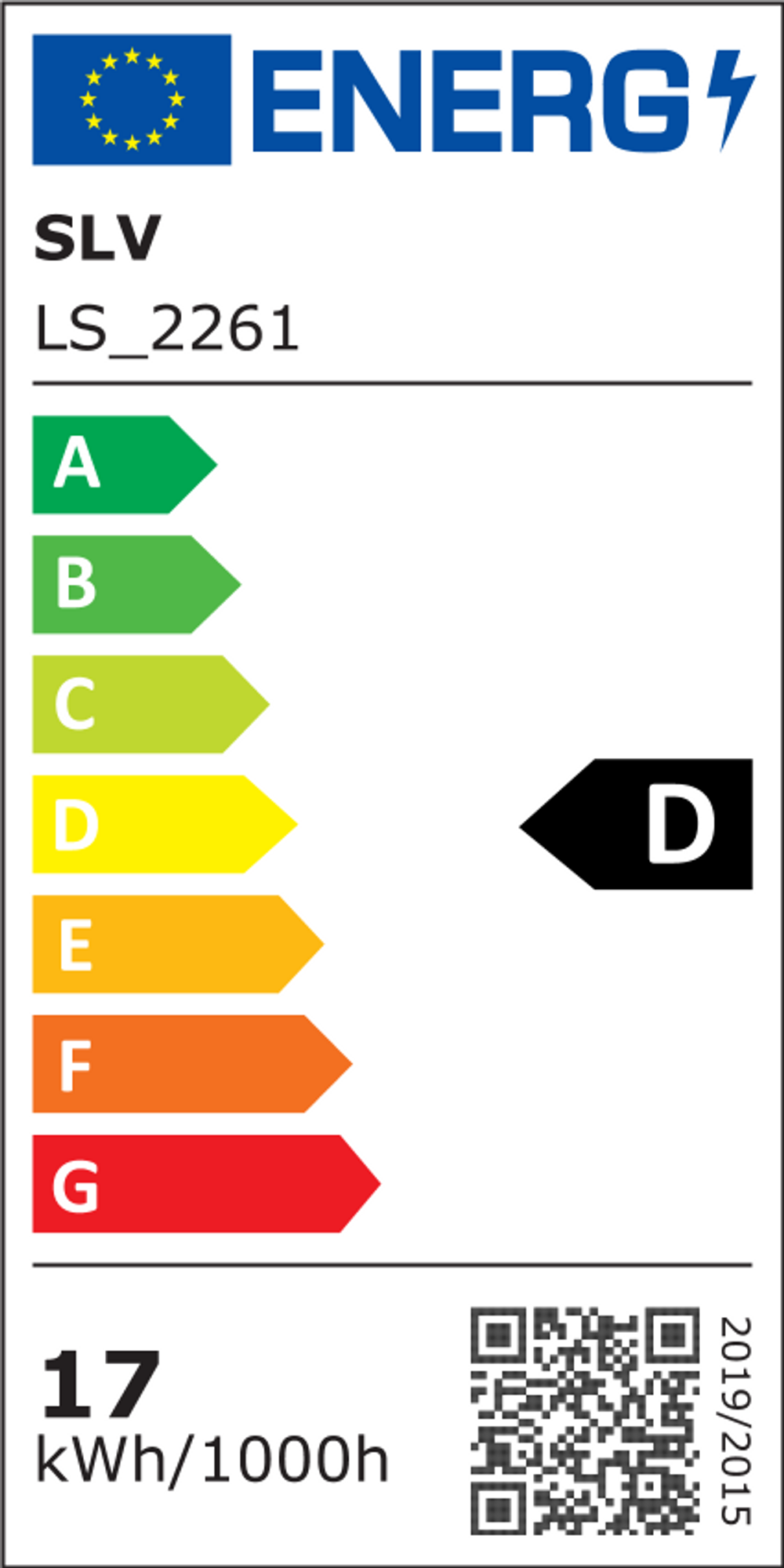 Fera 25 CL LED Deckenaufbaulampe weiß, Dali-steuerbar, Draufsicht auf runde Leuchte mit Energielabel Klasse D