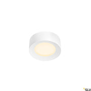Fera 25 CL LED lampe de plafond en saillie Dali blanche - plafonnier moderne au design blanc épuré.