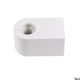 Fitu Cube Wandleuchte - weiße Wandaufbauleuchte mit E27 Sockel für individuelle Leuchtmitteloptionen.