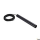 Fitu Pendellampe E27 Schwarz 5m mit schwarzem Kabel und Lampenfassung
