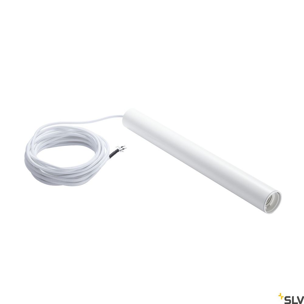 Fitu lámpara colgante E27 blanco 5m